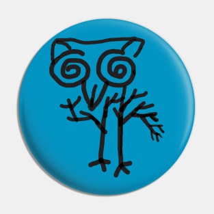 Owl trees Pin