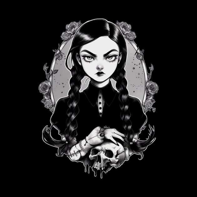 Wednesday Addams by Enyr's little witchy corner