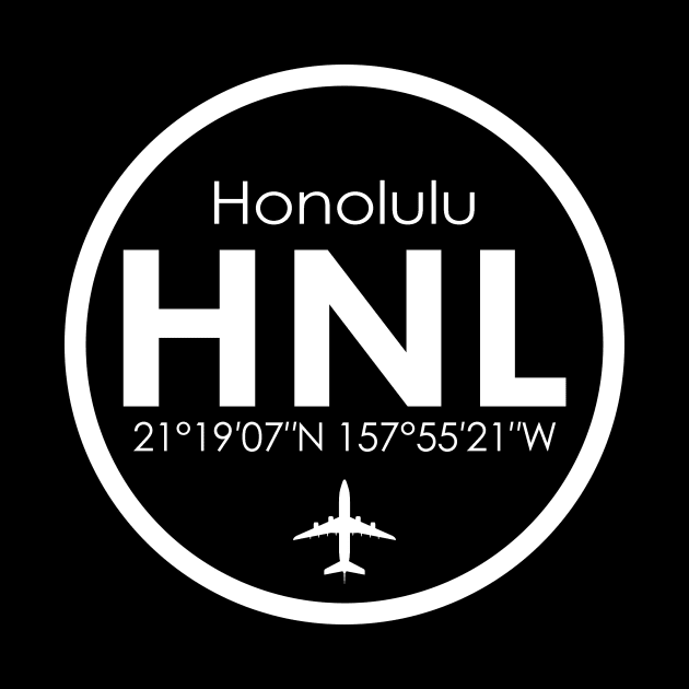 HNL, Daniel K. Inouye International Airport Honolulu by Fly Buy Wear