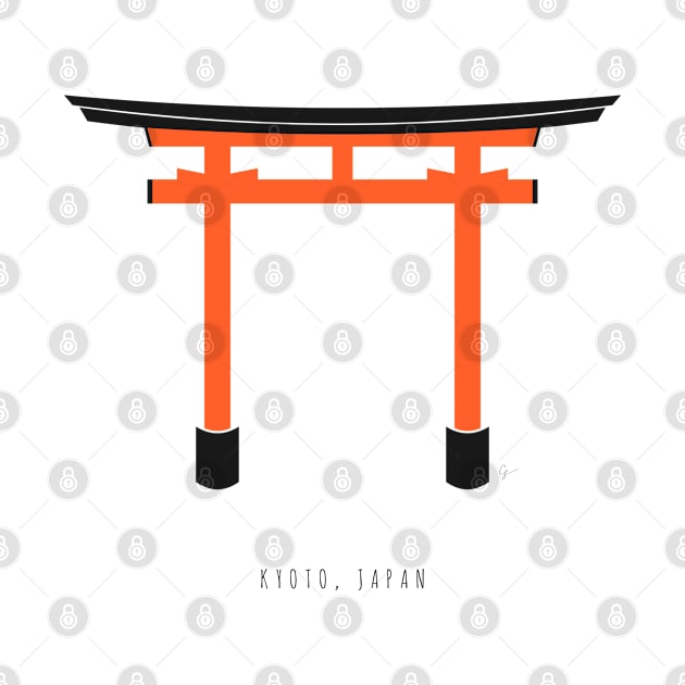 Torii Gate, Kyoto, Japan by lymancreativeco