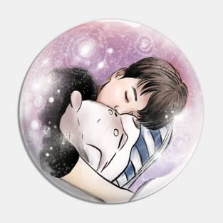 Sleeping Jimin BTS Pin