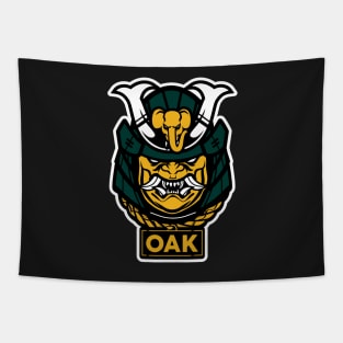 Oakland Samurai's Baseball Tapestry