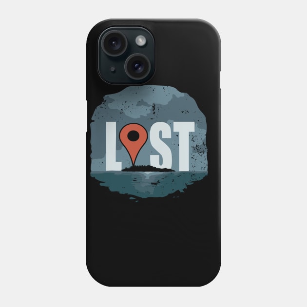 LOST Here Phone Case by IdeasConPatatas