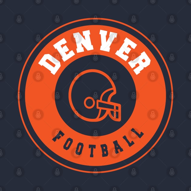 Denver football by BVHstudio