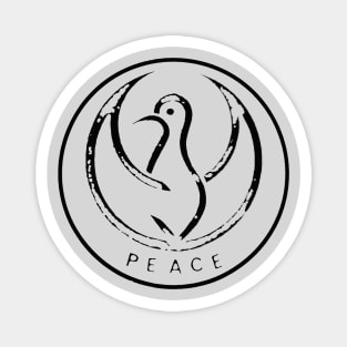 Omega Tribe - Freedom, Peace, & Unity Magnet