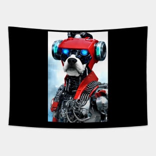 Robot Dog - Mechanical Dog Tapestry