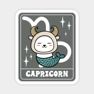 Cute Capricorn Cat Magnet