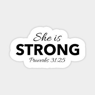 She is Strong Magnet