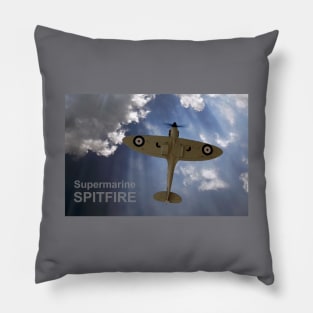 Aces High - Spitfire Vertical Climb Pillow