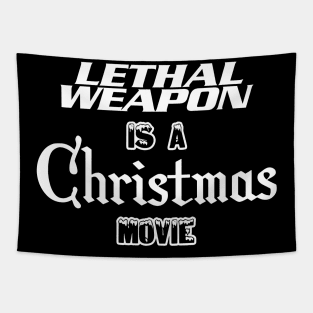 Lethal Weapon is a Christmas Movie Tapestry