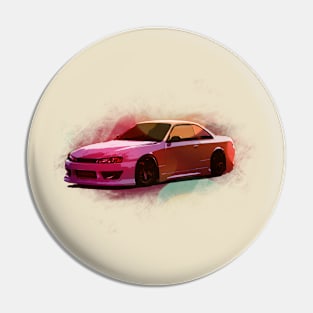 Rainbow Sherbet 240sx Pin