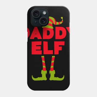 Mens Daddy Elf T-Shirt Funny Matching Christmas Costume Phone Case