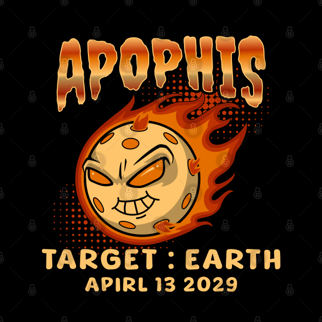 Apophis Encounter 2029 - Cosmic Event by Nexa Tee Designs