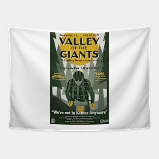 Valley of The Giants Gravel Race Poster Tapestry