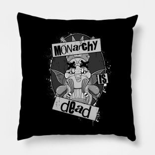 Monarchy is Dead Pillow