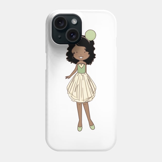 Tia Fan Girl Phone Case by littlemoondance