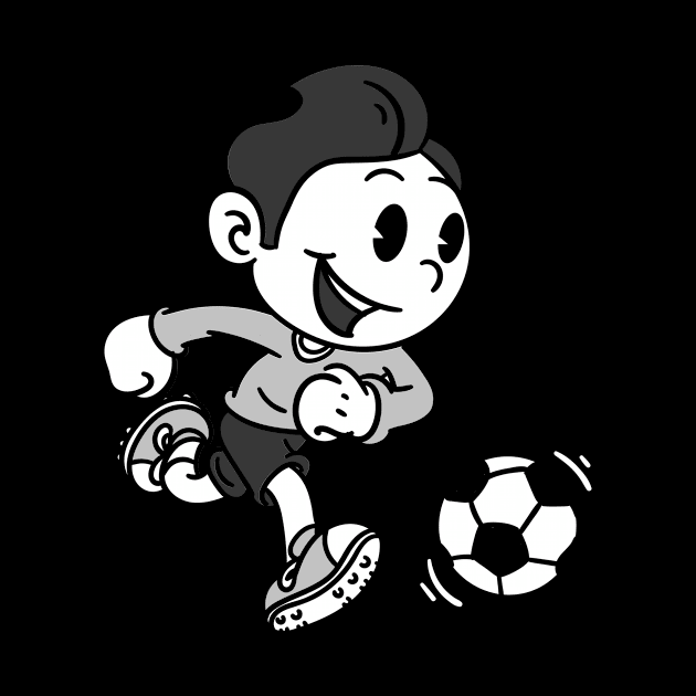 Soccer player by Snowman store