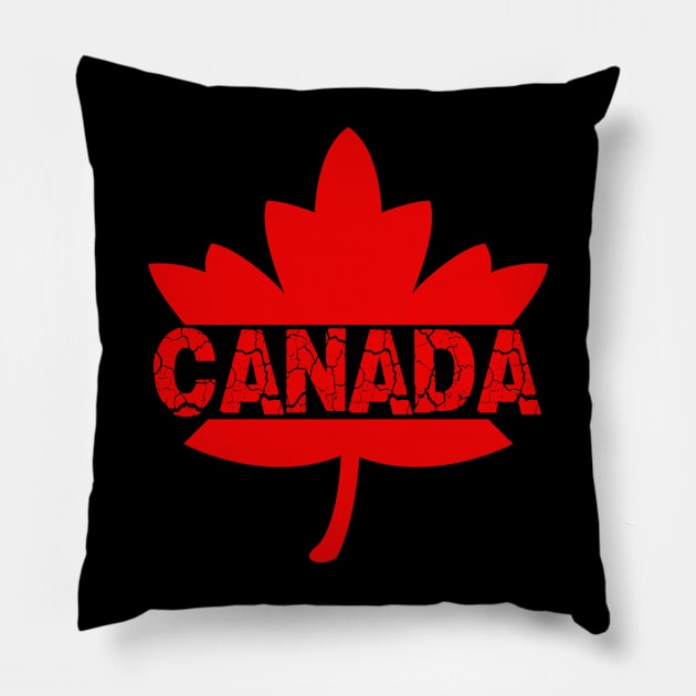 canada t-shirt Pillow by adouniss