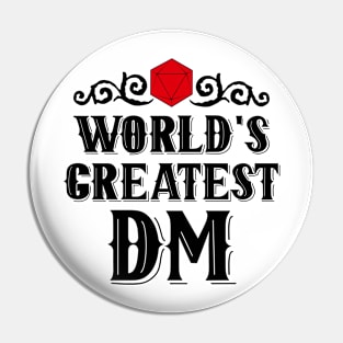 World's Greatest | DM Pin