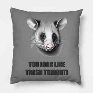 Opposum Love Trash more than anything possum love Pillow