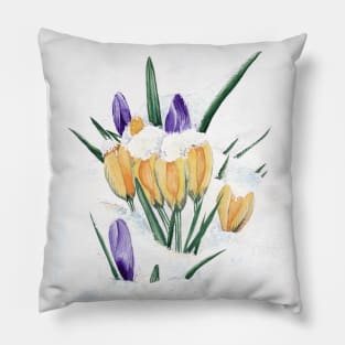 Crocus Pillow