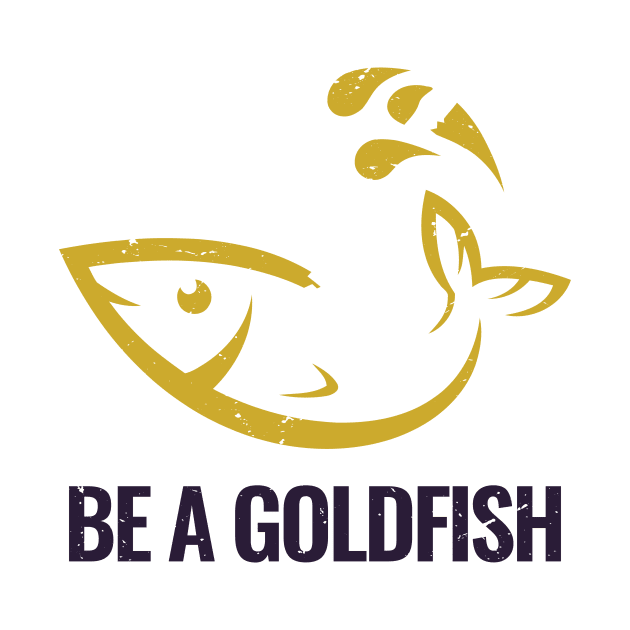 Be A Goldfish Logo by Dotty42