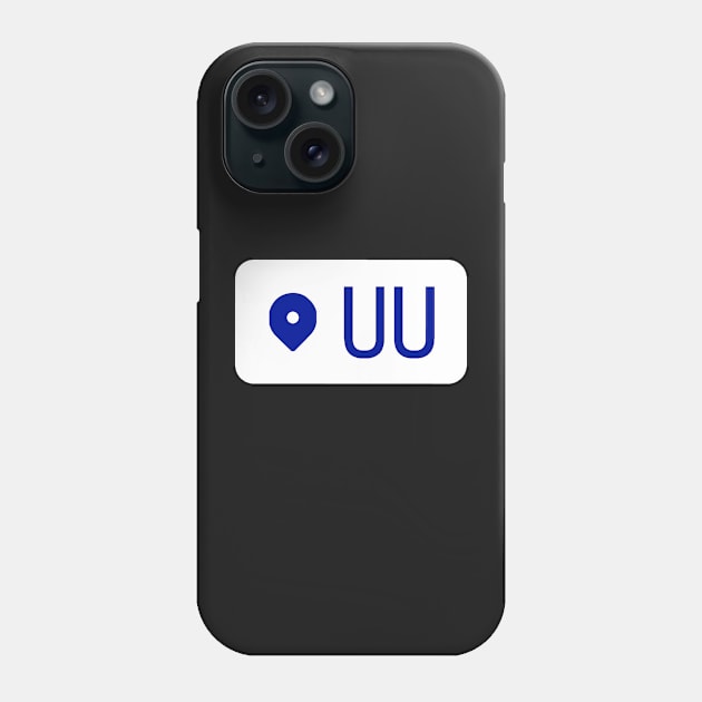 UU location Phone Case by anrockhi