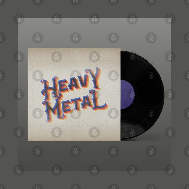 VINTAGE VINYL HEAVY METAL by elSALMA