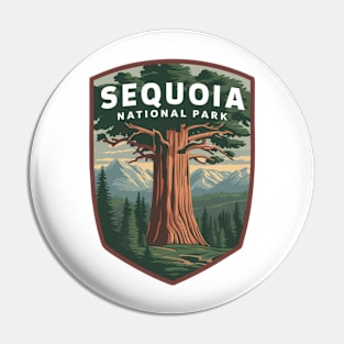 Sequoia California Majestic National Park Pin