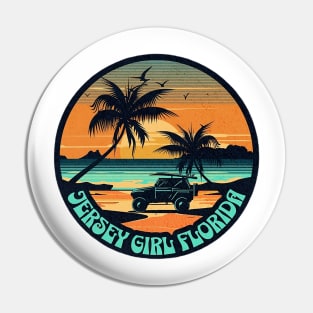 Jersey Girl Florida Pin