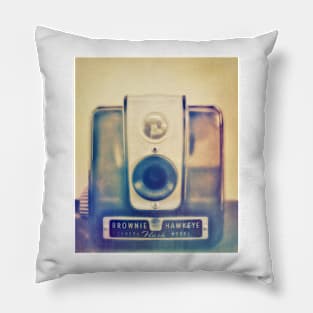 Antique Brownie Camera Vintage Style Pillow