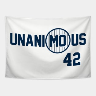 Unanimous 42, Mariano Rivera, New York Yankees Tapestry