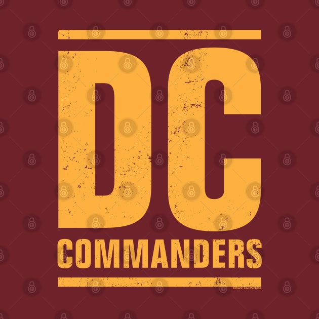 Washington DC Commanders by  Buck Tee by Buck Tee