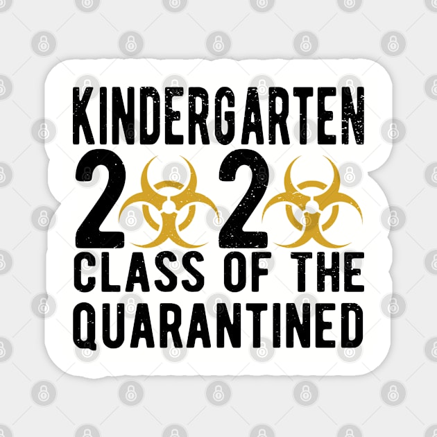 Kindergarten Graduation 2020 Class Of The Quarantined Magnet by GraphicTeeArt