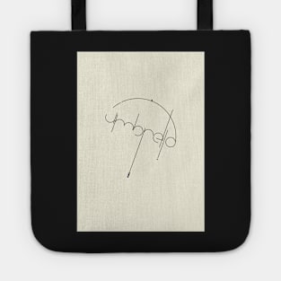 Umbrella #Typo Tote