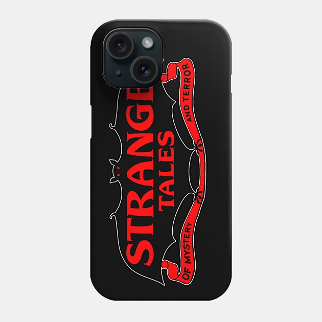 Strange Tales Pulp Logo Phone Case by UnlovelyFrankenstein