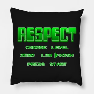 RESPECT Green Pillow