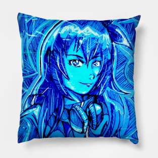 Anime Girl Aesthetic Japanese Pillow