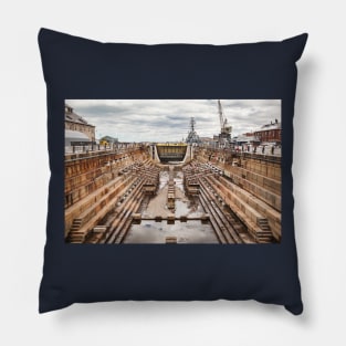 Charlestown Navy Yard - Dry Dock 1 Pillow