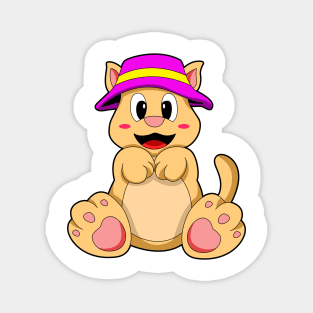 Cat with Hat Magnet