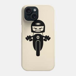 Motorcycle rider Decal V.1 Phone Case