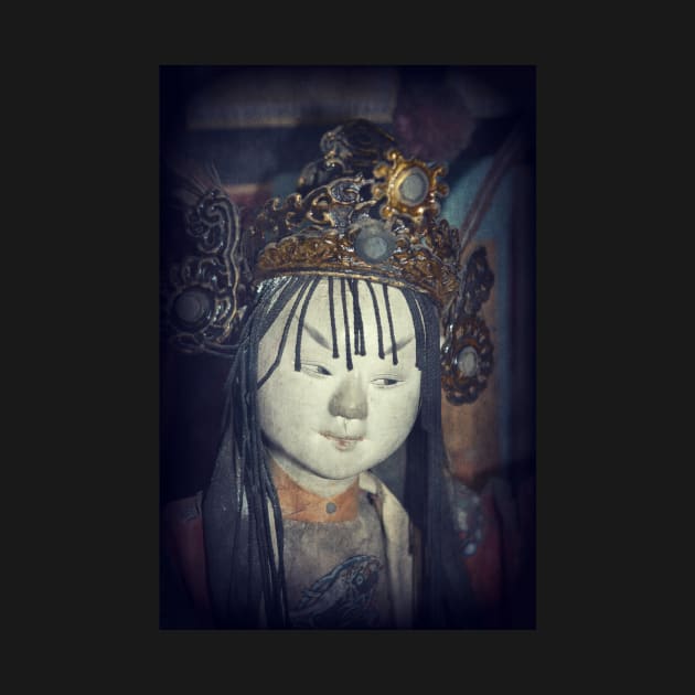 Traditional Wooden Chinese Doll by AlexaZari