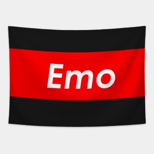 Emo (Red) Tapestry