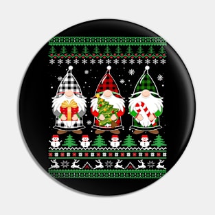 ugly christmas sweater - Gnomes ugly christmas sweater Pin