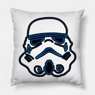 helmet glow Pillow