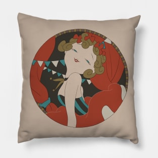 Circus Girl Pillow