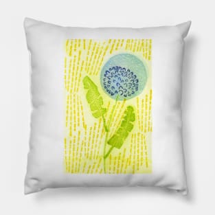 Sunny Dandelion Pillow