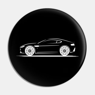 Aston Martin Vantage 2014 White Pin