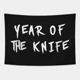 Year Of The Knife Merch Year Of The Knife Tapestry