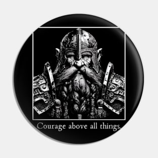 Dwarven Knight Pin